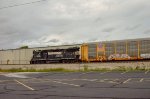 NS GP38-2 High nose Locomotive in the yard